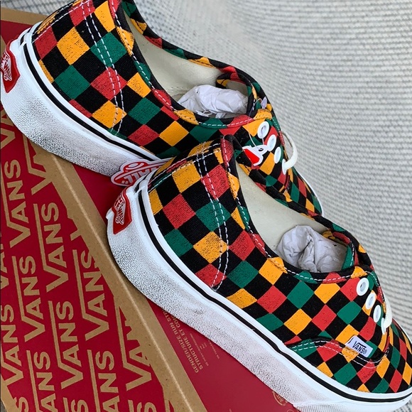 VANS AUTHENTIC WASHED BLACK/MULTI WMNS - Picture 11 of 16